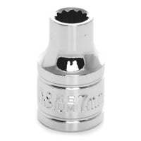 W38807 Performance Tool 3/8-Inch Drive 12-Point Socket, 7mm