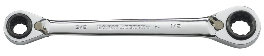3 Pc. GEARWRENCH 12 Pt. QuadBox™ Reversible Ratcheting Wrench Set, SAE - 85204