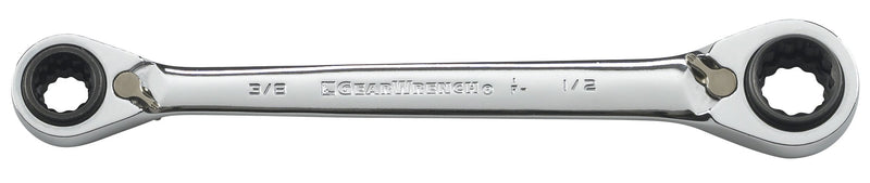 3 Pc. GEARWRENCH 12 Pt. QuadBox™ Reversible Ratcheting Wrench Set, SAE - 85204