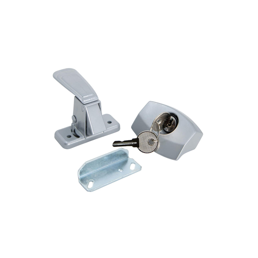 Camper Door Latch JR Products 10805 Silver