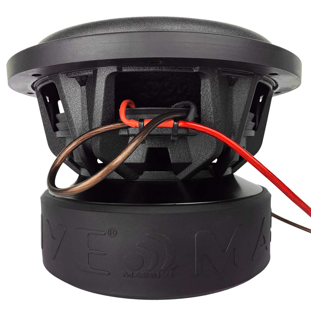 10" Massive Audio Subwoofer 2000W RMS 2 Ohm DVC-HIPPOXL102