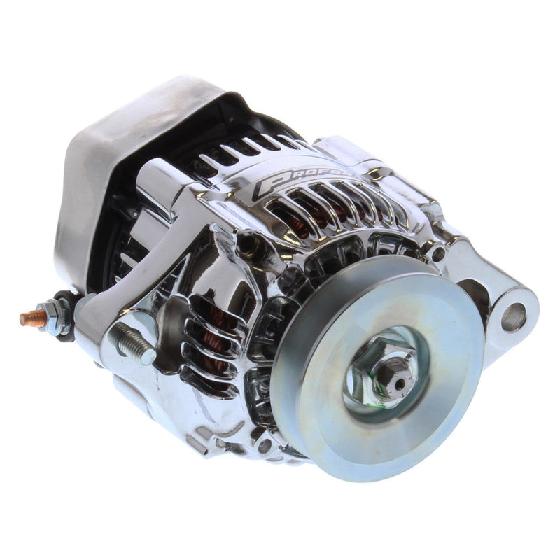 50-Amp Proform Mini Alternator, Chrome Finish, 1-Wire