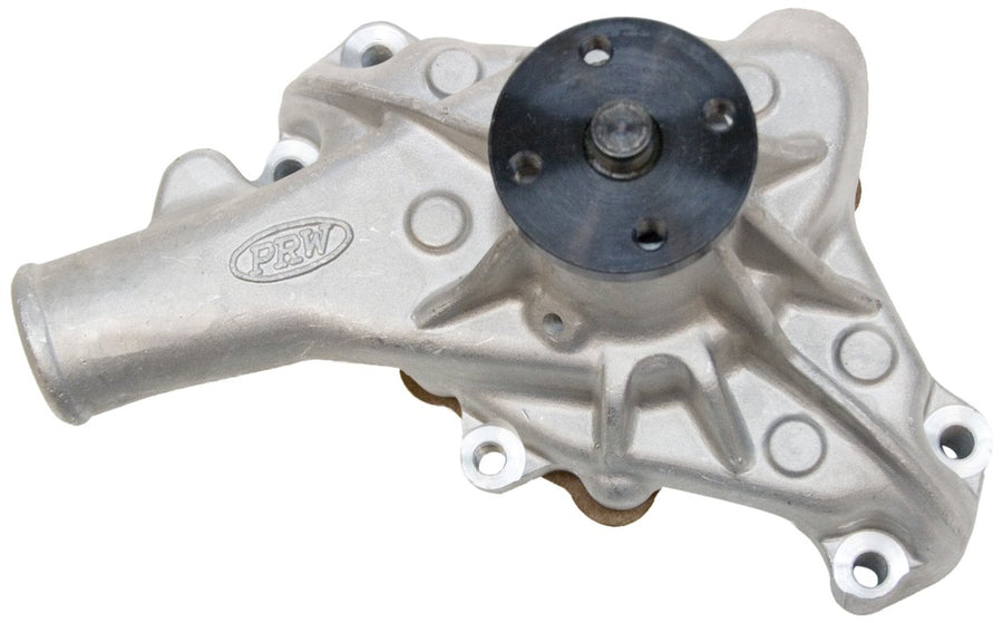 Performance Quotient PRW 1435005 High Flow 5/8" Pilot Shaft Aluminum Water Pump for Chevy SB V8-V6 1987-95
