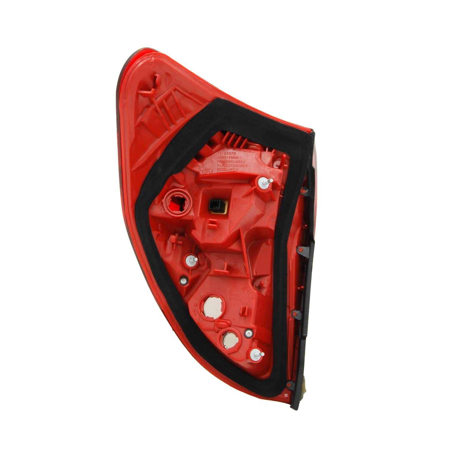 Right TYC Tail Light Assembly Compatible with 2009-2012 Toyota Rav4