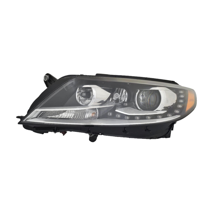 Volkswagen C-C 13-17 Headlight Xenon LED with Adaptive Frontlight System Control Driver Side CAPA | DOT Certified 3C8 941 753 S | VW2518115C ACK
