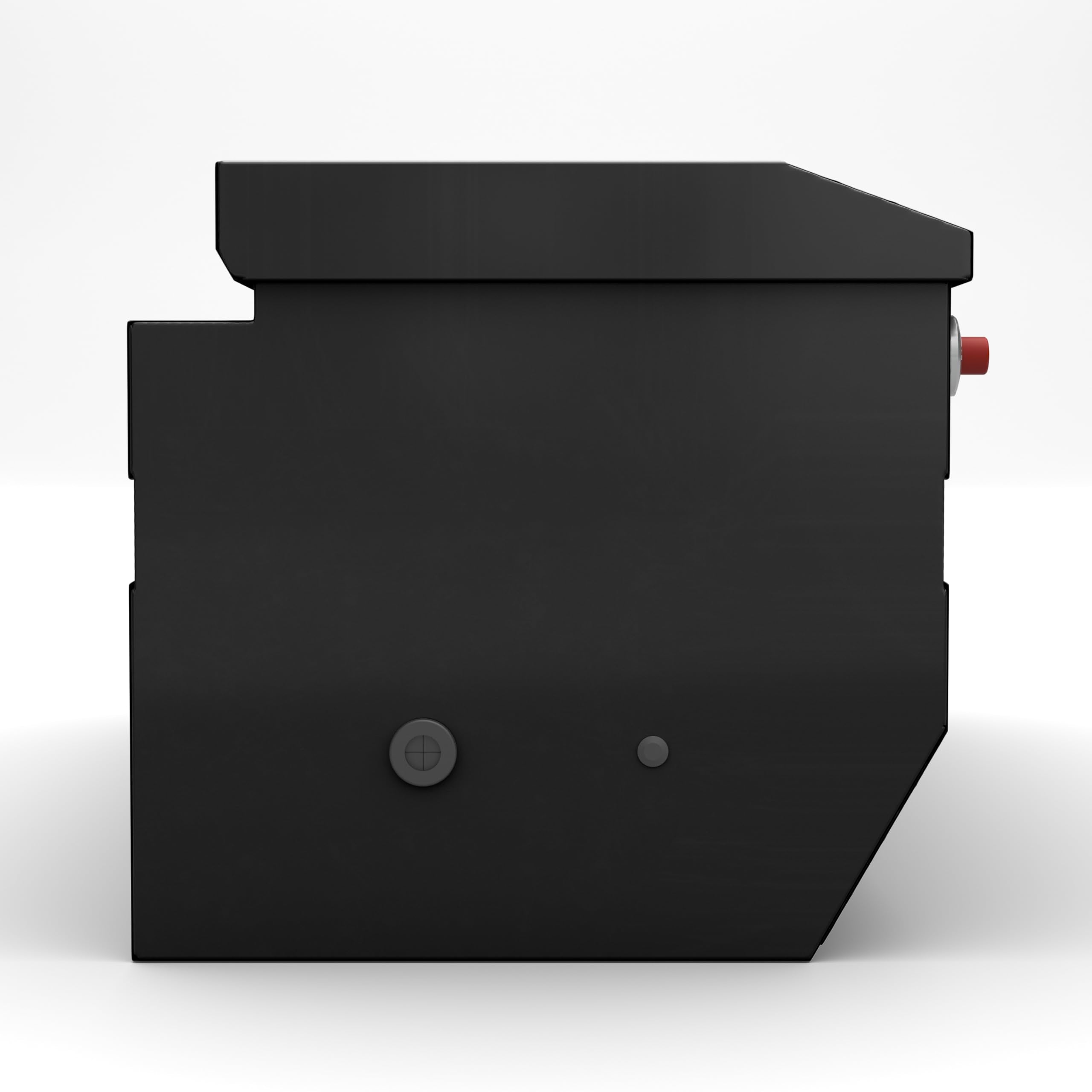 Steel All-Purpose Truck Tool Chest WEATHER GUARD 635-5-04, Fits Full Size Trucks, 10.0 cu ft Storage Capacity (Gloss Black)
