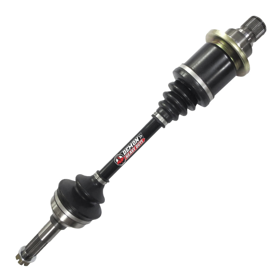Powersports Demon Rear Left Heavy Duty Axle (2006-09) (2011-2013) Yamaha Rhino 450/660/700, Dual Heat Treated High Strength, Wider Angles OEM: 5UG-F531H-21-00, 5B4-F531H-00-00