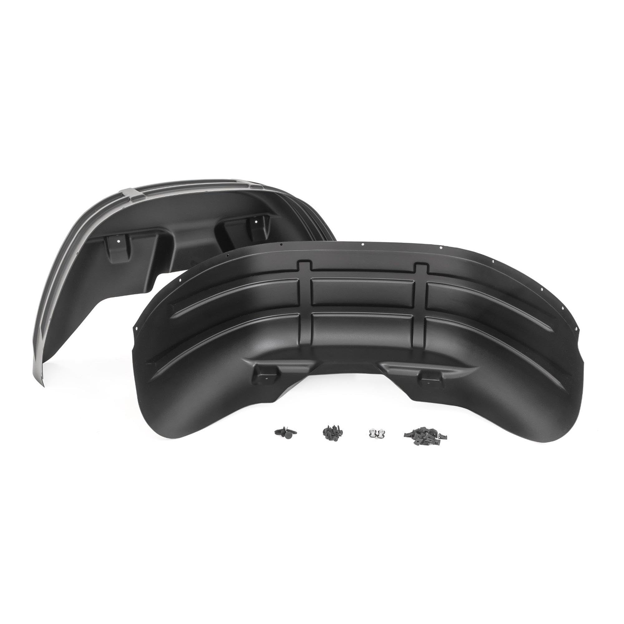 Rough Country Rear Wheel Well Liners for 1500 Ram (2019-2026) - Heavy-Duty Rear Fender Liners for Mud & Debris Protection, Made in USA