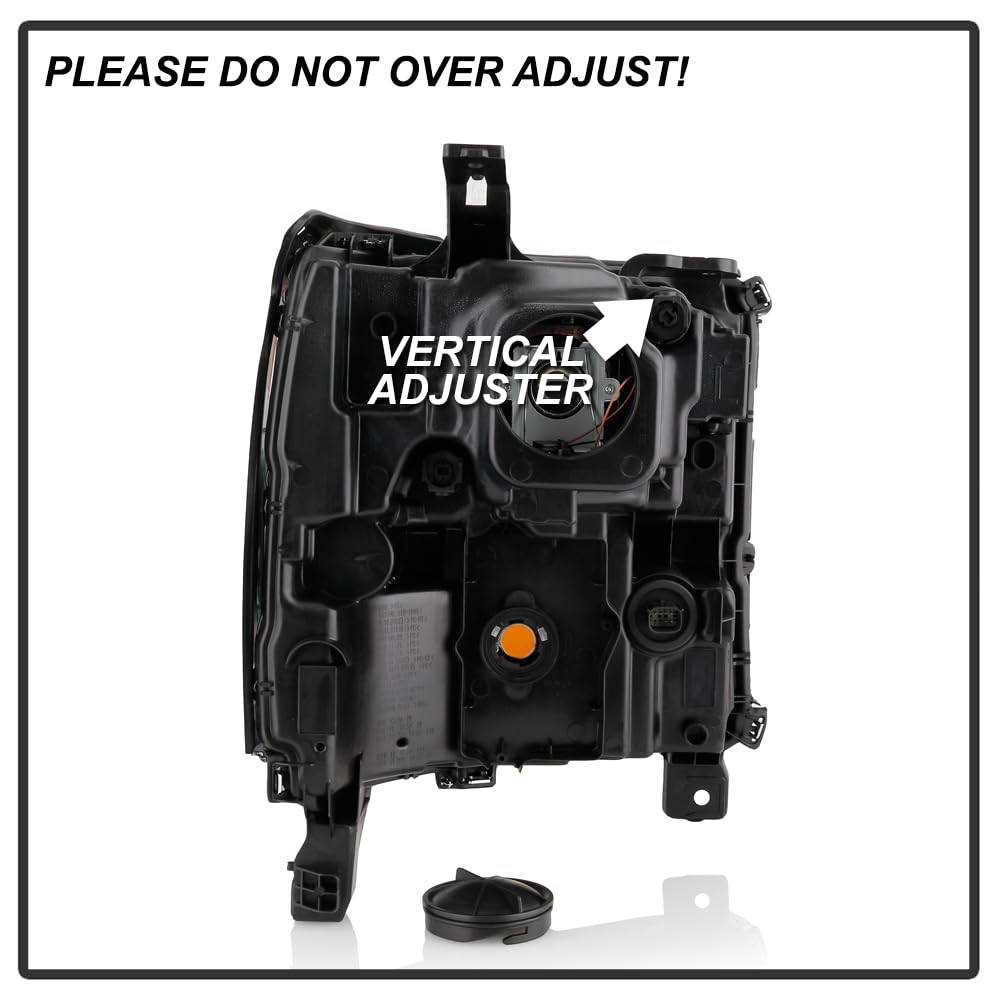 OEM Style Spyder Xtune Headlight (HD-JH-CS16-HID-OE-L) (POE)