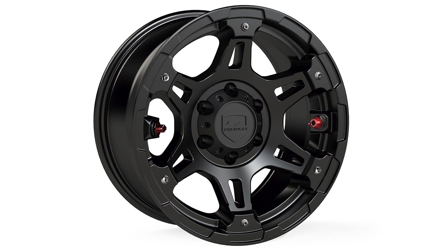 TeraFlex Split Spoke Nomad Off-Road Wheel – 6x139mm – 00 – Metallic Black
