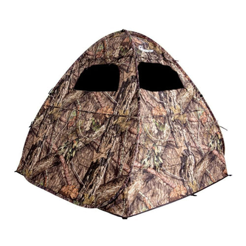 Gunner Ameristep Lightweight Durable 58" x 56" x 57" Compact Size 1-Person Capacity Portable Hunting Ground Blind - Mossy Oak Break-Up Country