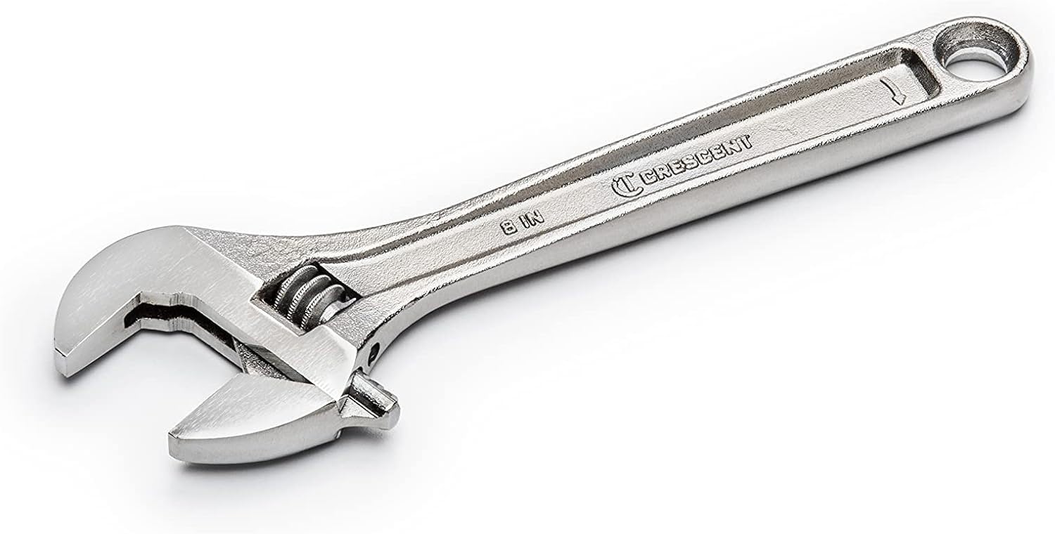 8" Adjustable Wrench Crescent - Bagged