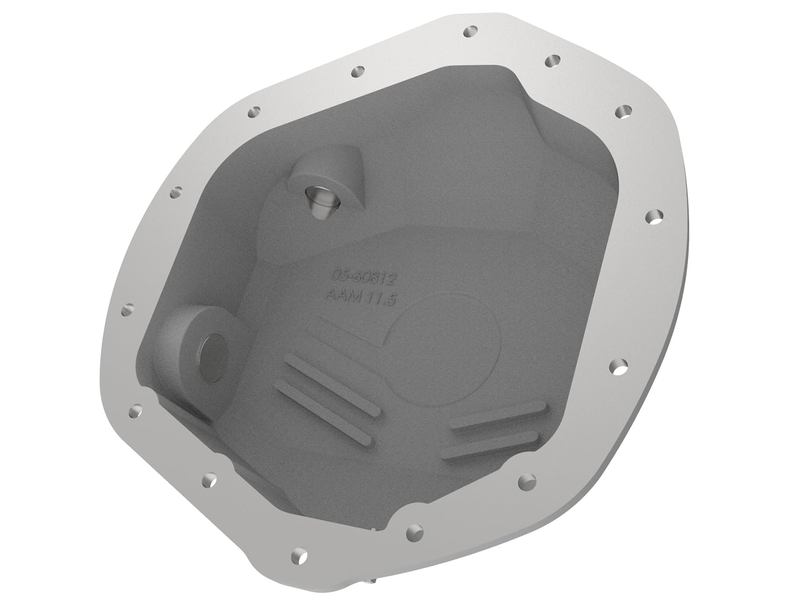 aFe POWER Rear Differential Cover Street Series Raw w/Machined Fins - #46-70390 - Dodge Trucks 2500/3500 03-18