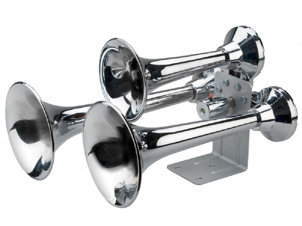 Siberian Express Air Horn Wolo (850) - 12 Volt Electric Solenoid Activation
