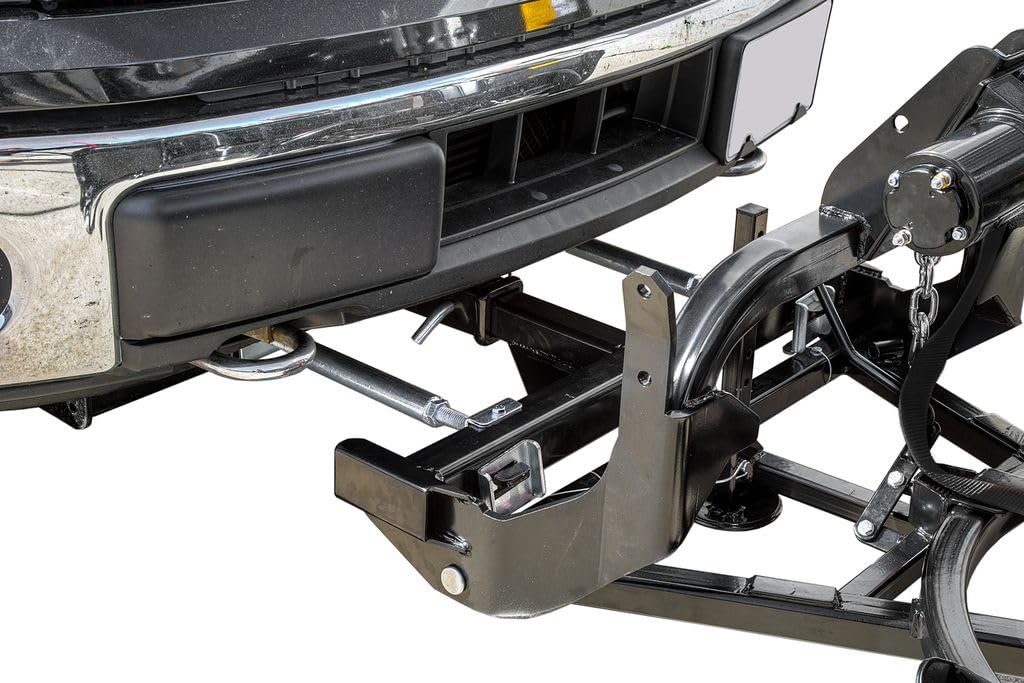88-Inch DK2 Universal x 26-Inch Hitch-Mounted Winch-Driven Snowplow Kit