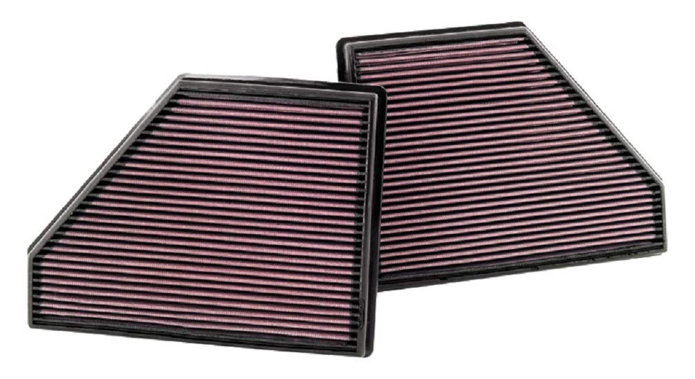 K&N Engine Air Filter: Washable, Increase Power & Acceleration, Premium, Replacement Car Air Filter: Compatible with 2007-2010 BMW X5, 33-2407