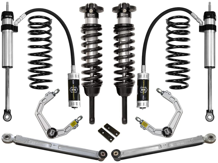 0-3.5" Lift ICON Stage 4 Suspension System, Billet UCA, Compatible with 03-09 4Runner/FJ Cruiser, K53054