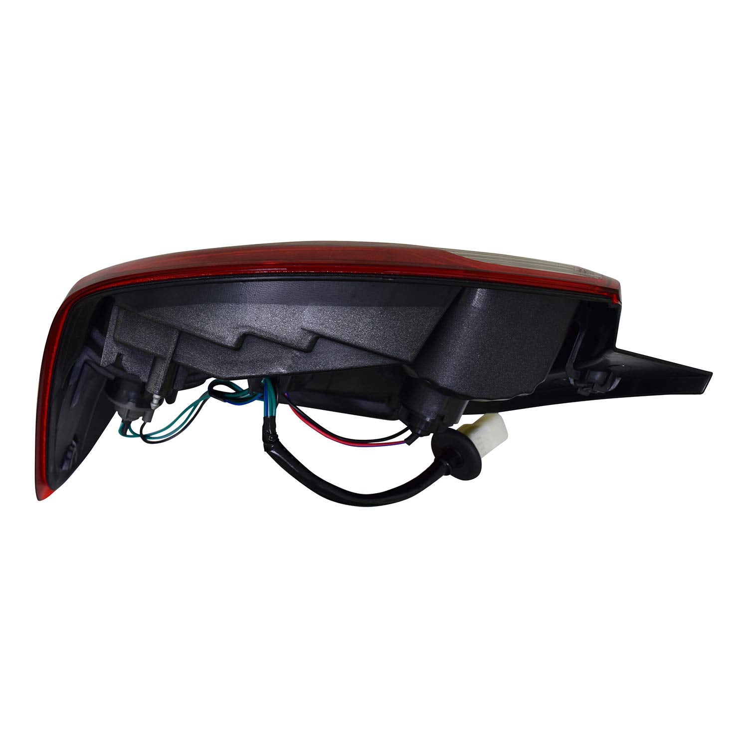 Left TYC Tail Light Assembly Compatible with 2014-2015 Mitsubishi Mirage