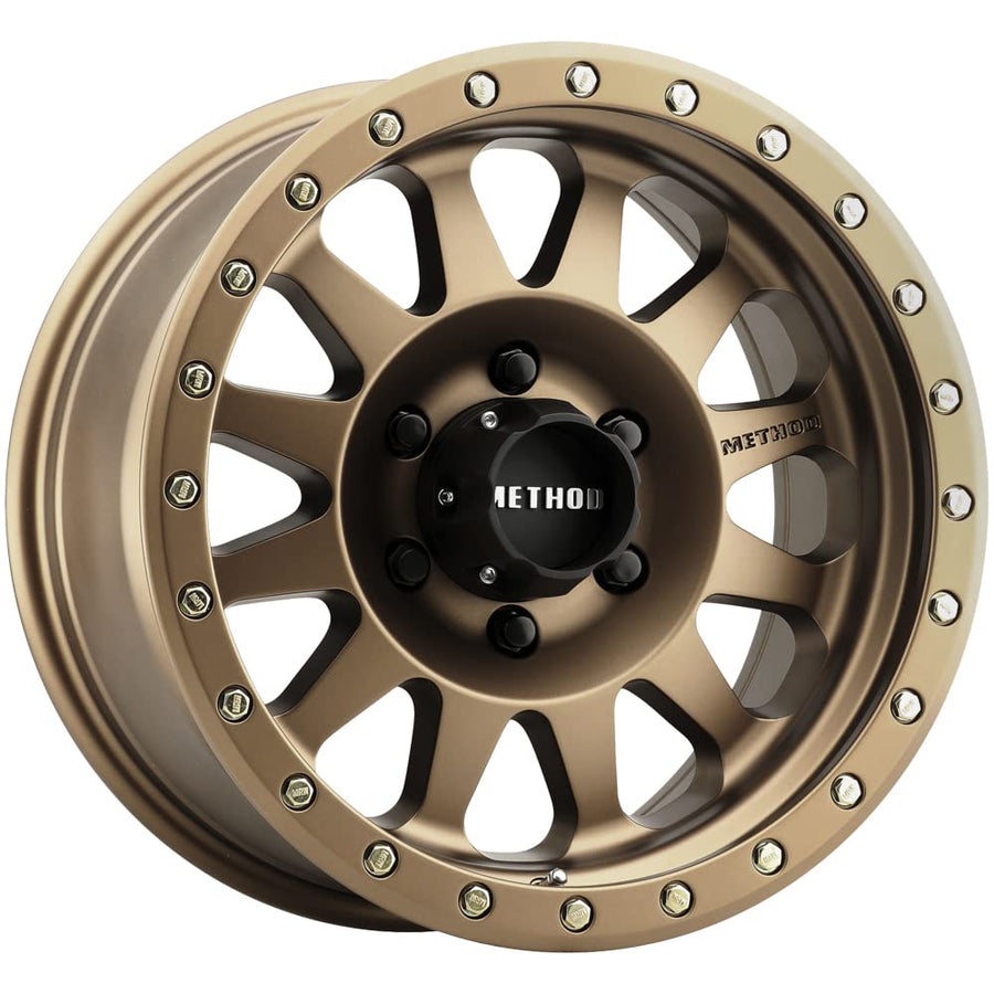 MR304 Double Standard Method Race Wheels, 16x8, 0mm Offset, 6x5.5, 108mm Centerbore, Method Bronze, MR30468060900