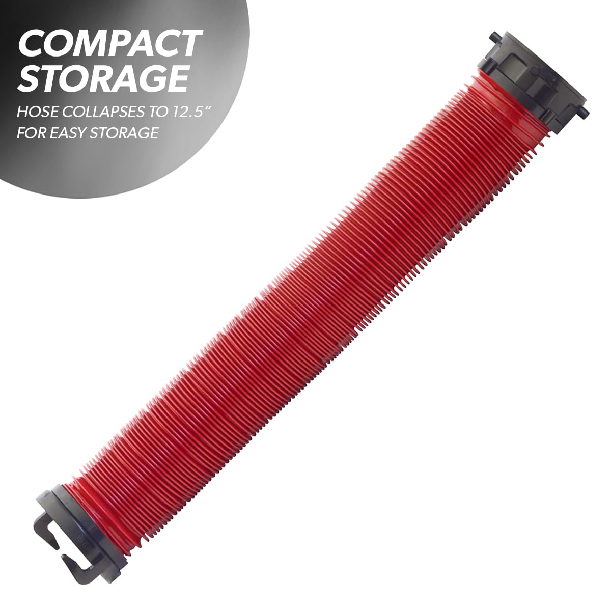 EZ Coupler Valterra D04-0112 5' Extension Hose , Red