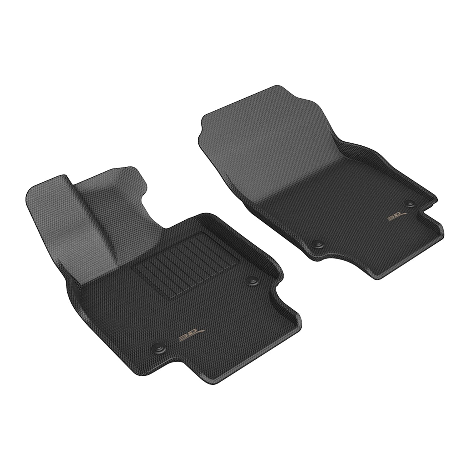 3D MAXpider Kagu Custom Fit Floor Mat (Black) Compatible with Toyota Crown 2023-2026 - R1
