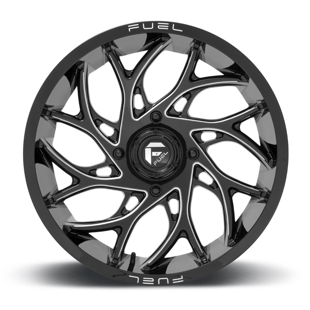 UTV Fuel 1-20x7 Runner Black 4x137 13 D7412070A644 Rim!