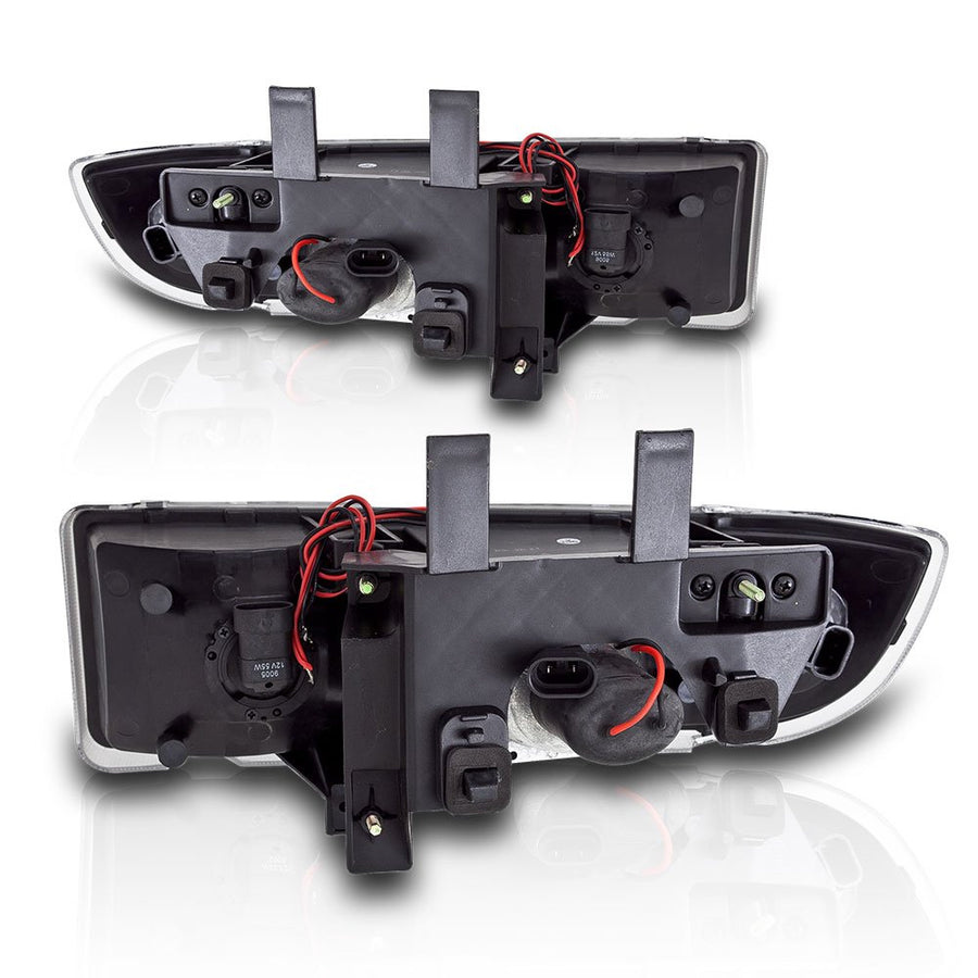Winjet LED DRL Halo Projector Headlights Compatible with [1998 1999 2000 2001 2002 2003 2004 Chevrolet S10/Blazer]