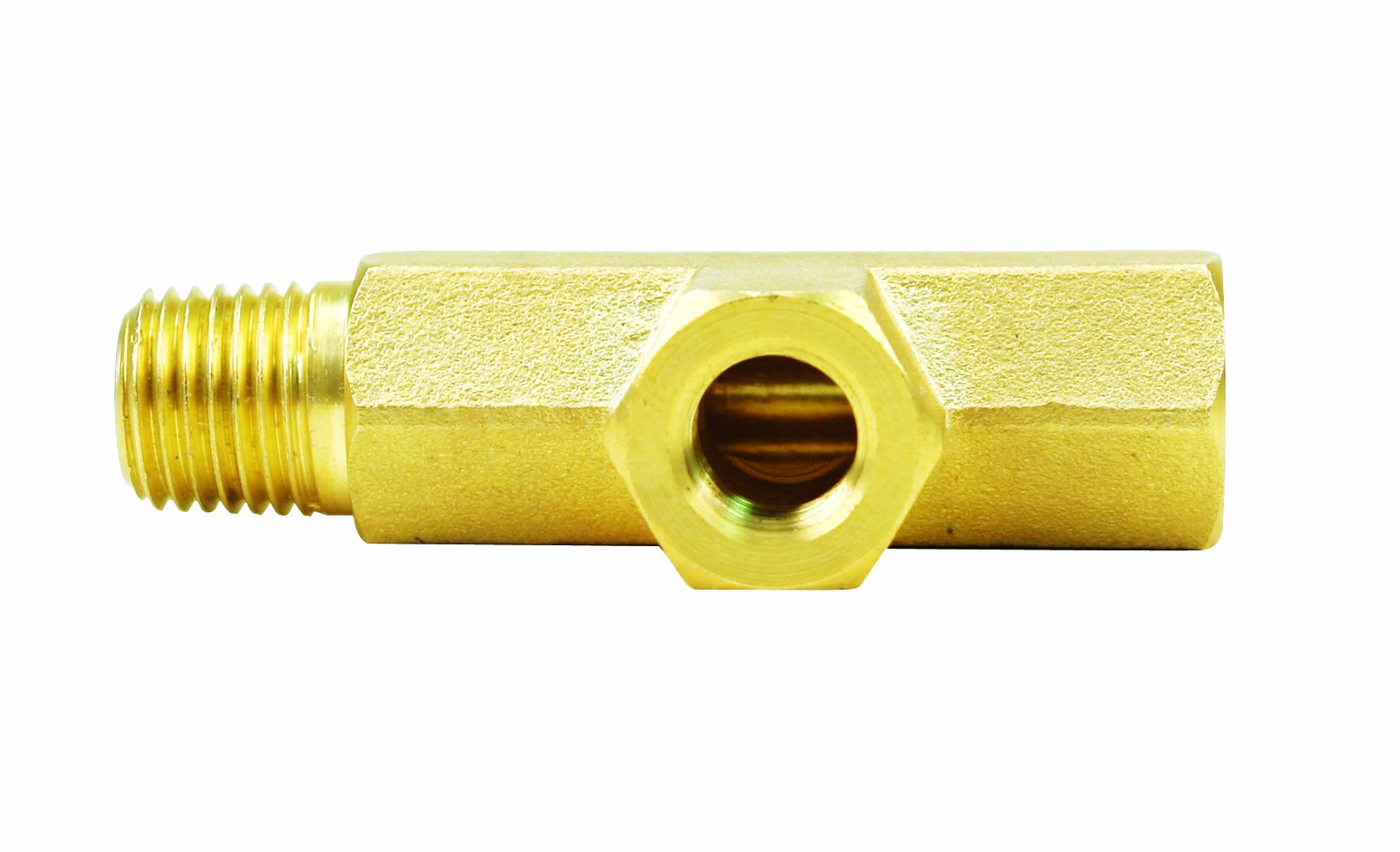 1/4" Male Viair x 1/8" Female x 1/4" Female NPT T-Fitting