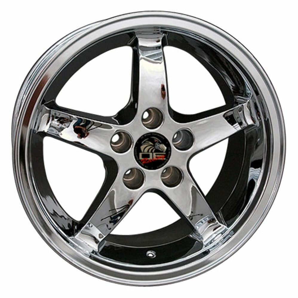Chrome Wheel OE Wheels LLC FR04B-D17090-5450-24C Painted (17 x 9. inches /5 x 114 mm, 24 mm Offset)