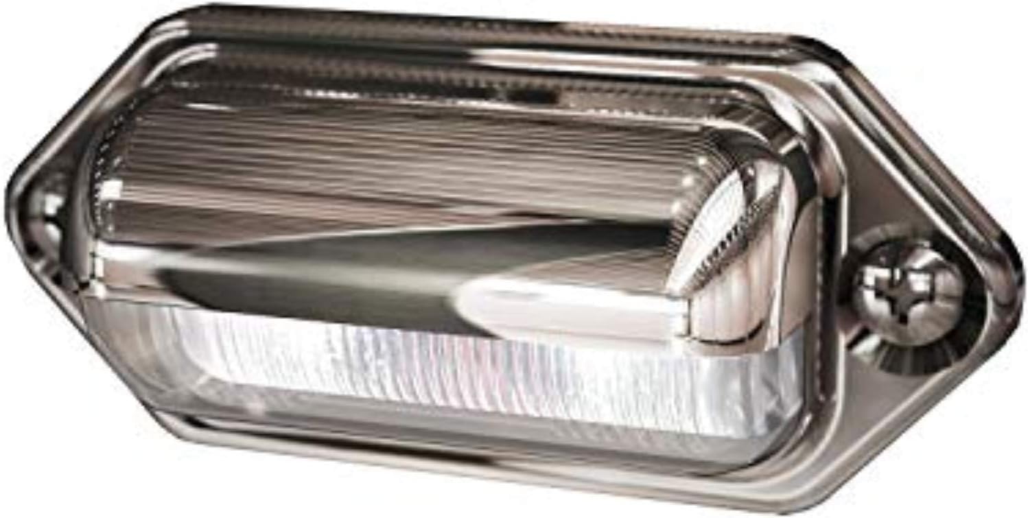 2 LED DOT License Plate ECCO LED Exterior Light (EW0206)