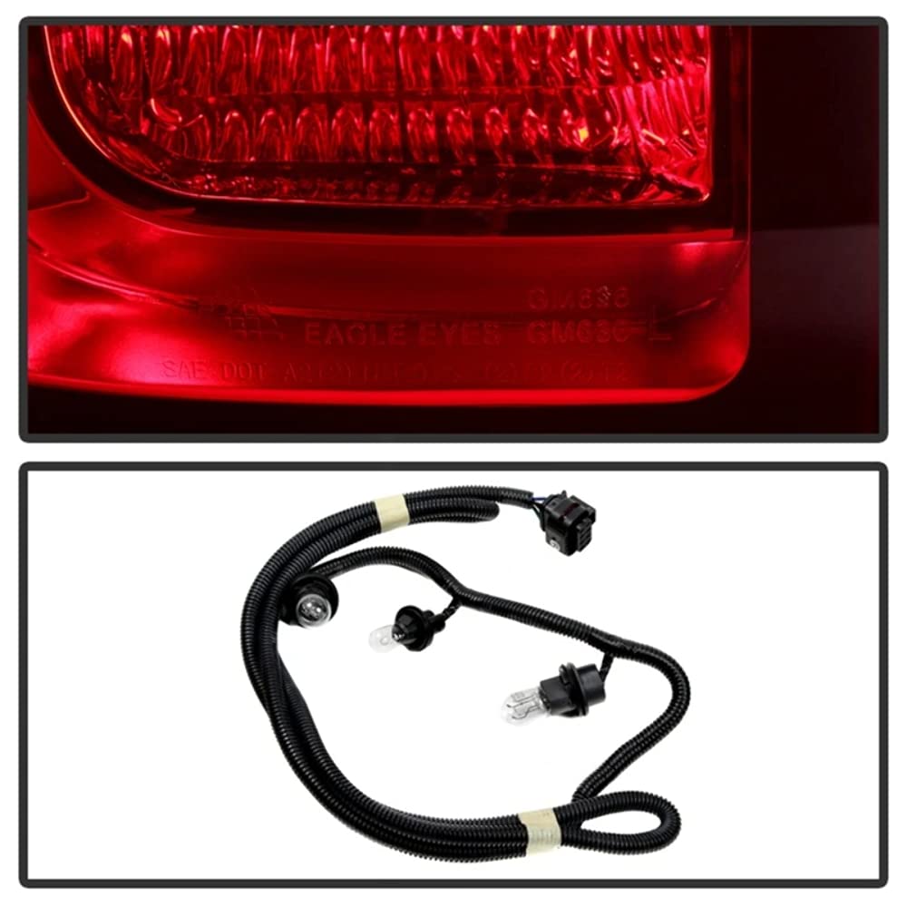 Chevy Silverado Left Driver Side Tail Light Spyder Xtune Alt-Jh-Cs14-Oe-L