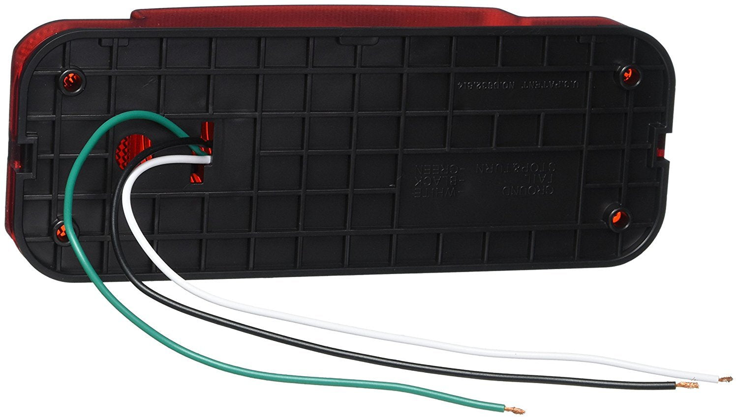 Optronics Led Passenger Side RVSTLB60P Tail Light (Rv Combination), Red