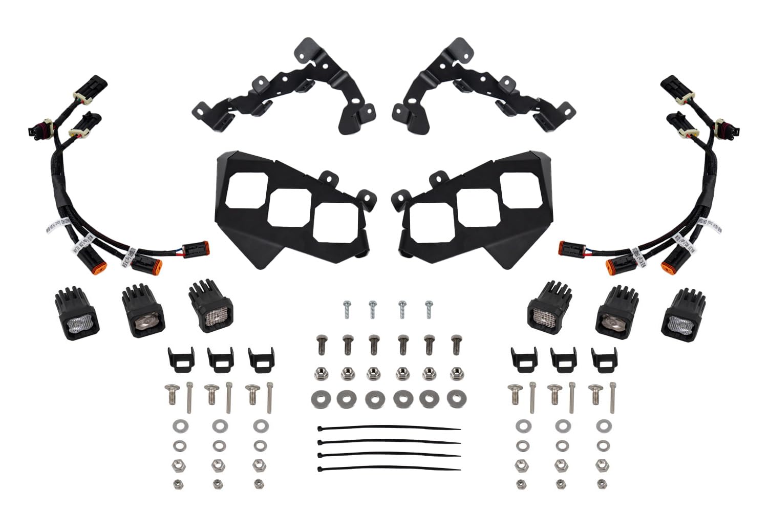 Diode Dynamics SSC1 Sport LED Headlight Kit compatible with Can-Am Maverick X3 2017-2025