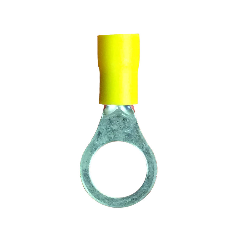 Wirthco 80357 Battery Doctor Vinyl Ring Terminal 12-10 AWG - 3/8" Stud, 100 Pack