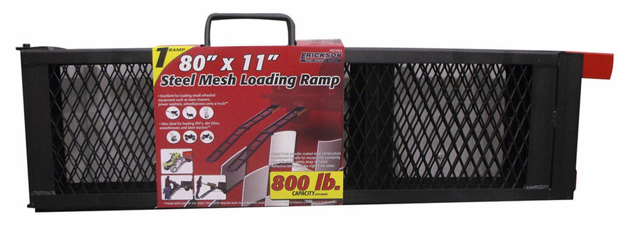 Steel Erickson Loading Ramp (Center-Folding Mesh, 80" Long x 11" Wide, 800 lb. Rated Each, Sold Separately)