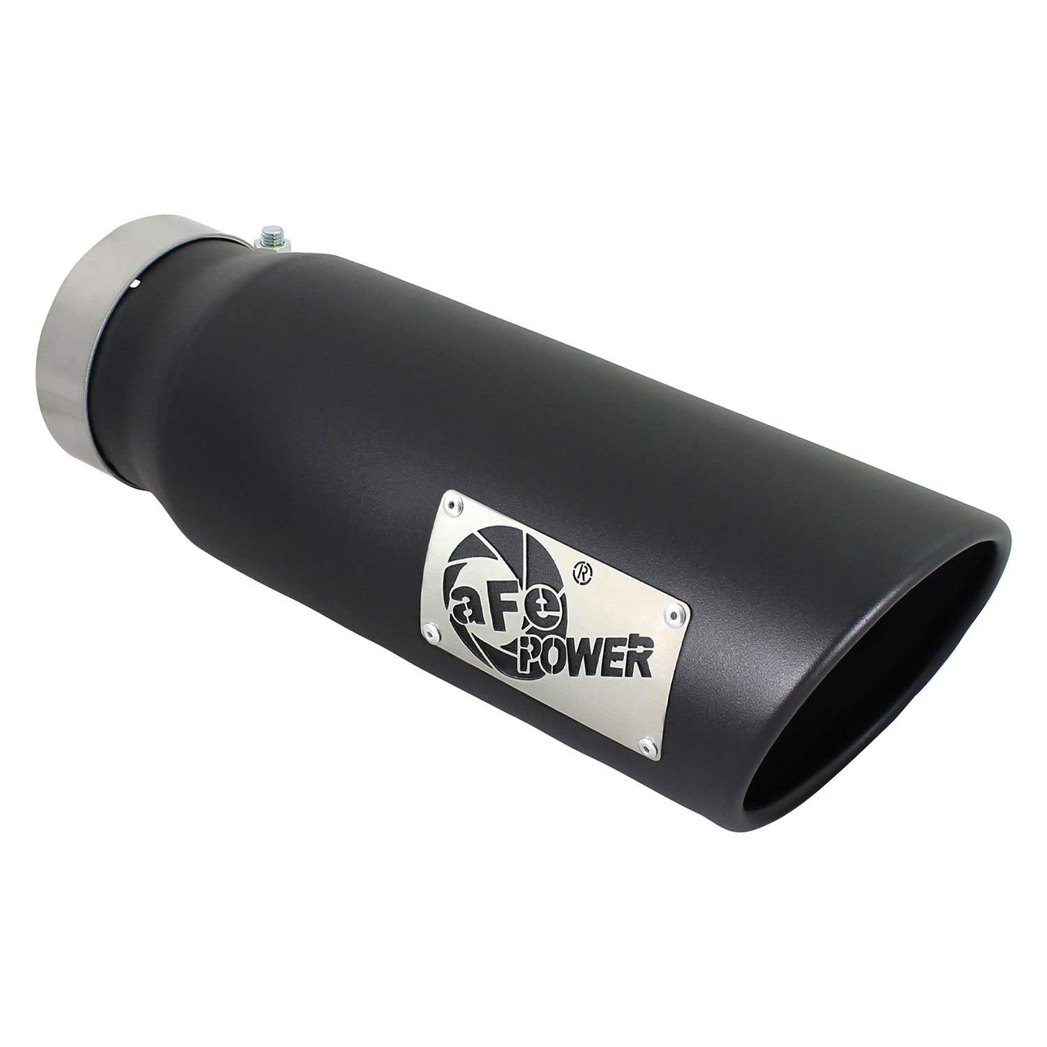 aFe Power Exhaust Tip 49T40501-B15 (4In x 5Out x 15L in Bolt-On (Blk))