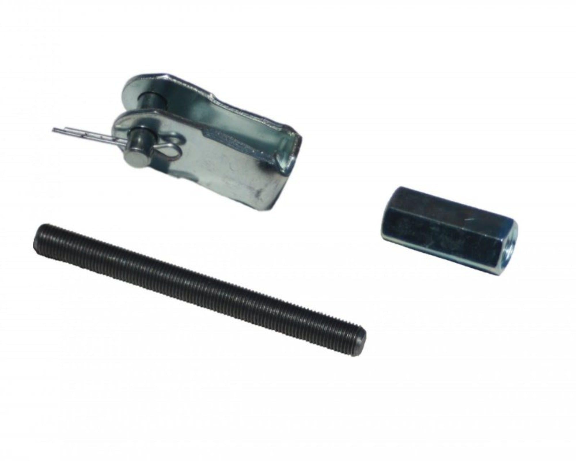 LEED BRAKES 4 Inch Clevis Push Rod Booster Rod Extension. Clevis + Rod + Coupling