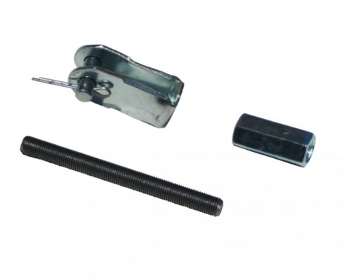 LEED BRAKES 4 Inch Clevis Push Rod Booster Rod Extension. Clevis + Rod + Coupling
