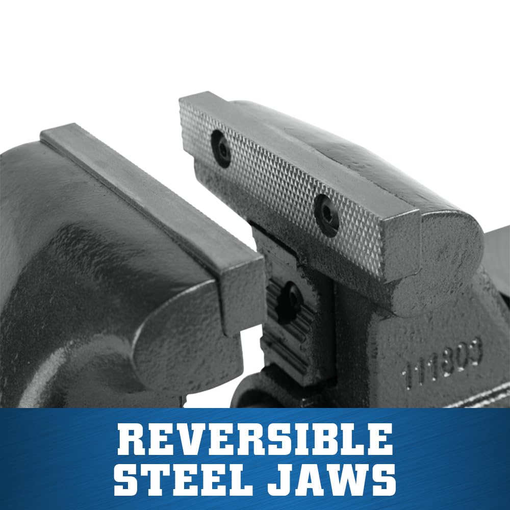 Tradesman Wilton XC Bench Vise, 4-1/2" Jaw Width, 3-1/2" Max Jaw Opening, 3-1/4" Throat (Model 1745XC)