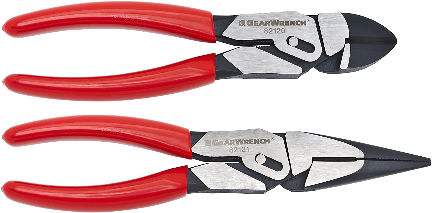 2 Pc. GEARWRENCH 8" PivotForce™ Compound Action Plier Set - 82124