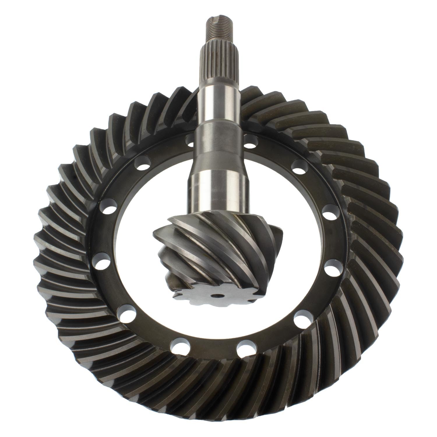 Differential Ring & Pinion EXCEL TL95456, For Toyota 9.5" Axles, Gear Ratio 4.56, 9-Bolt, 27-Spline, 9 Pinion & 41 Ring Tooth - Fits 1968-1998 Toyota Land Cruiser, Replaces Motive Gear T456L