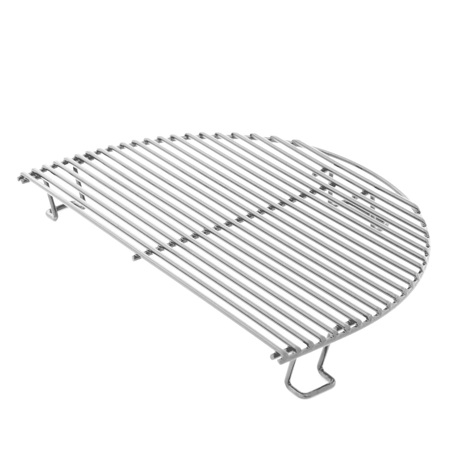 Primo Grills All-in-One Primo Oval Junior 200 Ceramic Kamado Grill with Cradle, Side Shelves and Stainless Steel Grates - PGCJRC (2021), Black