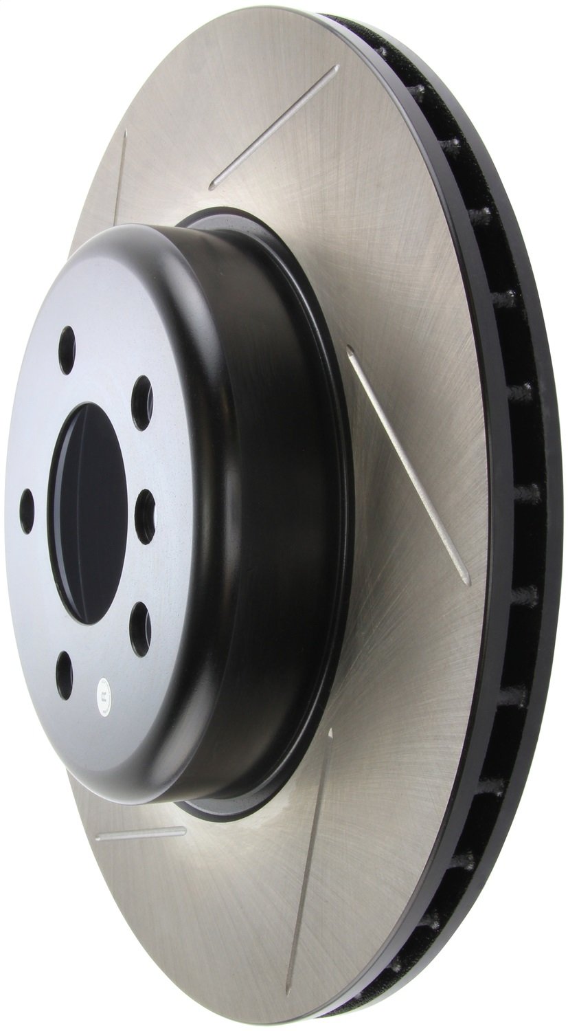 Rear Right StopTech 126.34147SR Sport Slotted Brake Rotor