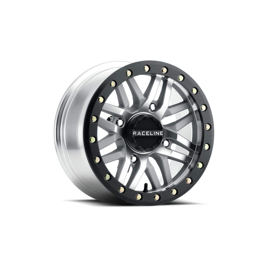 Ryno AWC Beadlock Wheel-15x7-5+2 Black Wheel with Aluminum (15 x 15. inches /1 x, 1 mm Offset)
