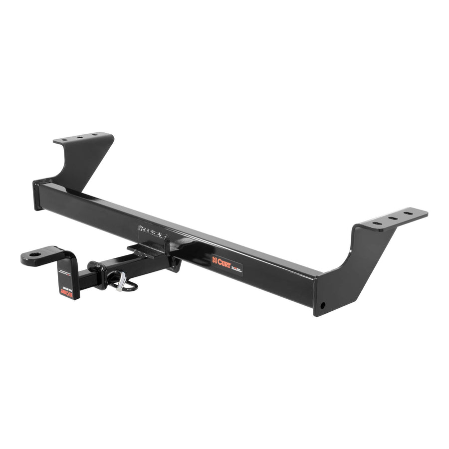 CURT Class 1 Trailer Hitch with Ball Mount, 1-1/4-In Receiver, Fits Mercedes-Benz Select E300, E350, E400, E450