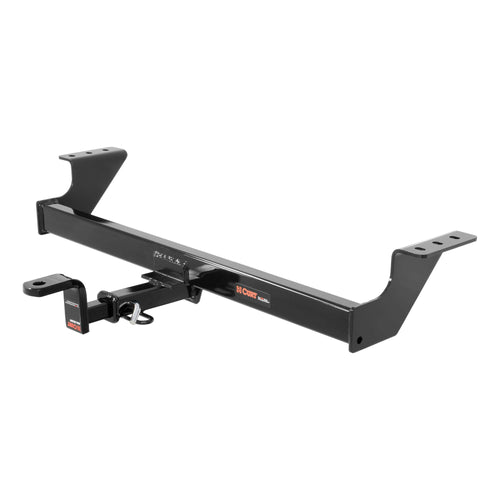 CURT Class 1 Trailer Hitch with Ball Mount, 1-1/4-In Receiver, Fits Mercedes-Benz Select E300, E350, E400, E450