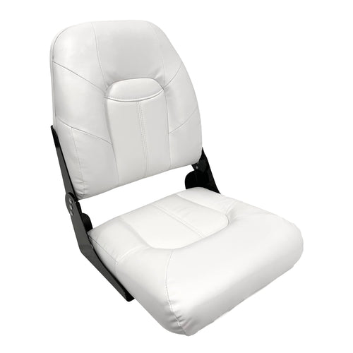 Baja Series Wise 1461-784 High Back Boat Seat, Brite White