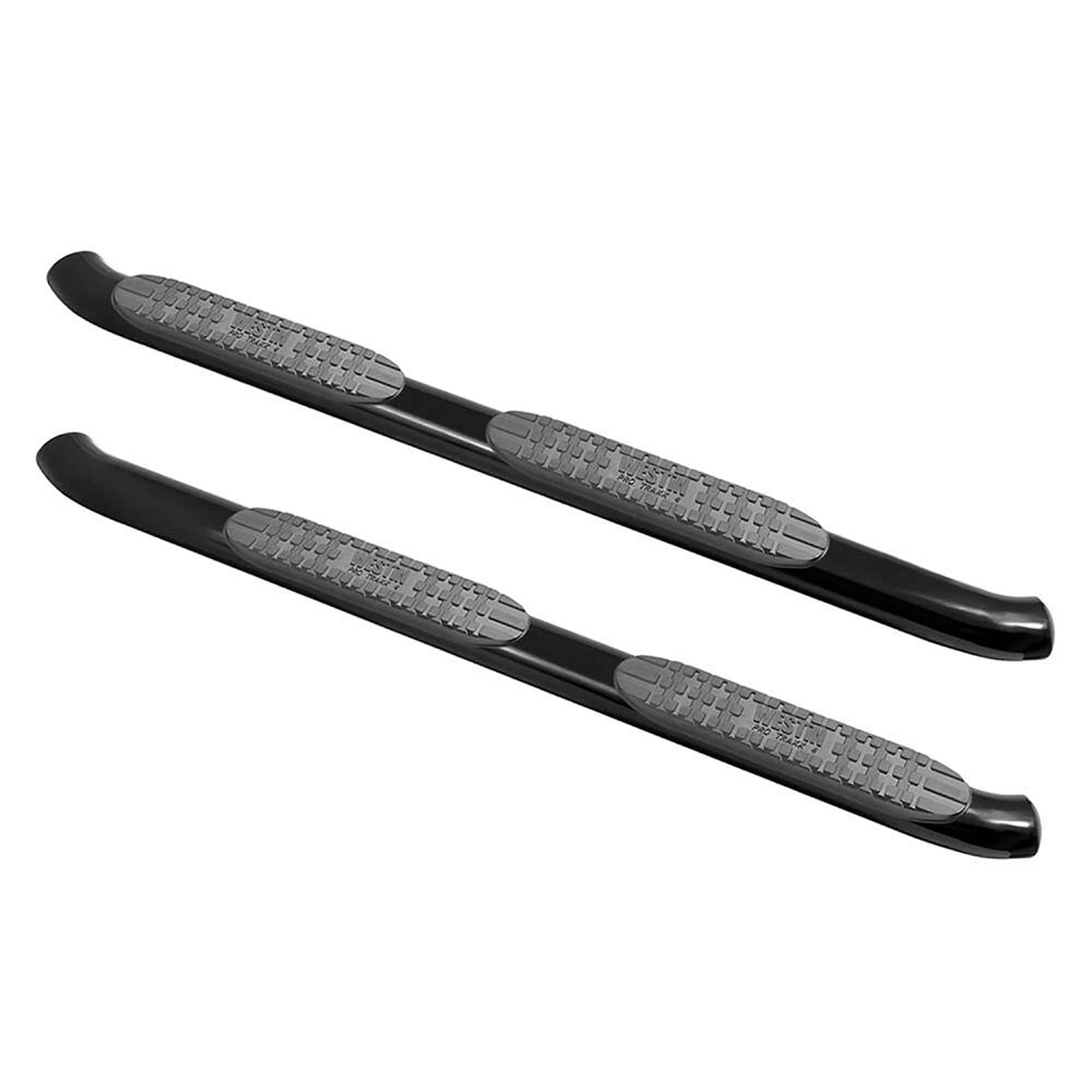 PRO TRAXX 4 Westin Oval Nerf Bars fits 2018-2025 Wrangler JL Unlimited 4Door Black Pair