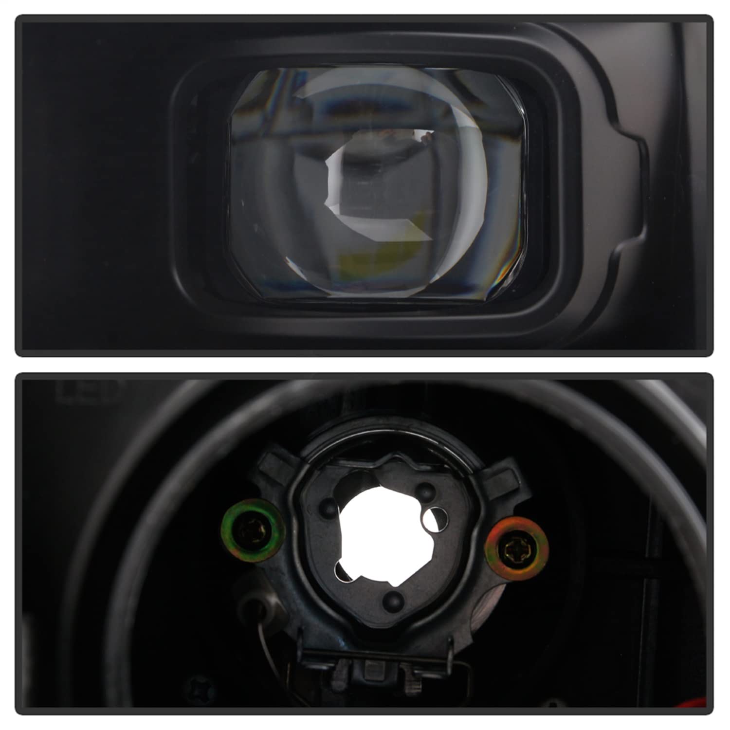 Projector Headlight Spyder - (PRO-YD-DR19HALSI-SEQ-BK)