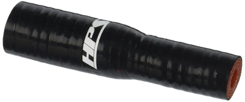 HPS Silicone HTSR-031-050-BLK High Temperature 4-ply Reinforced Reducer Coupler Hose, 100 PSI Maximum Pressure, 4" Length, 1/3" > 1/2" ID, Black